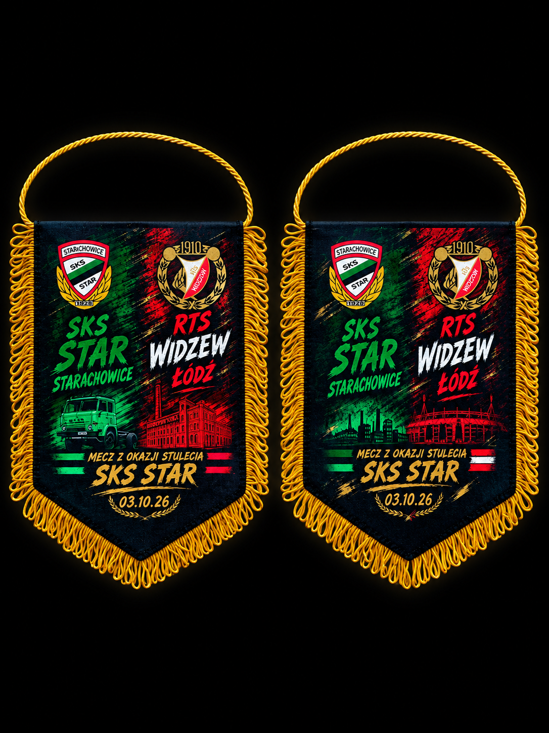 Proporczyk Star-Widzew