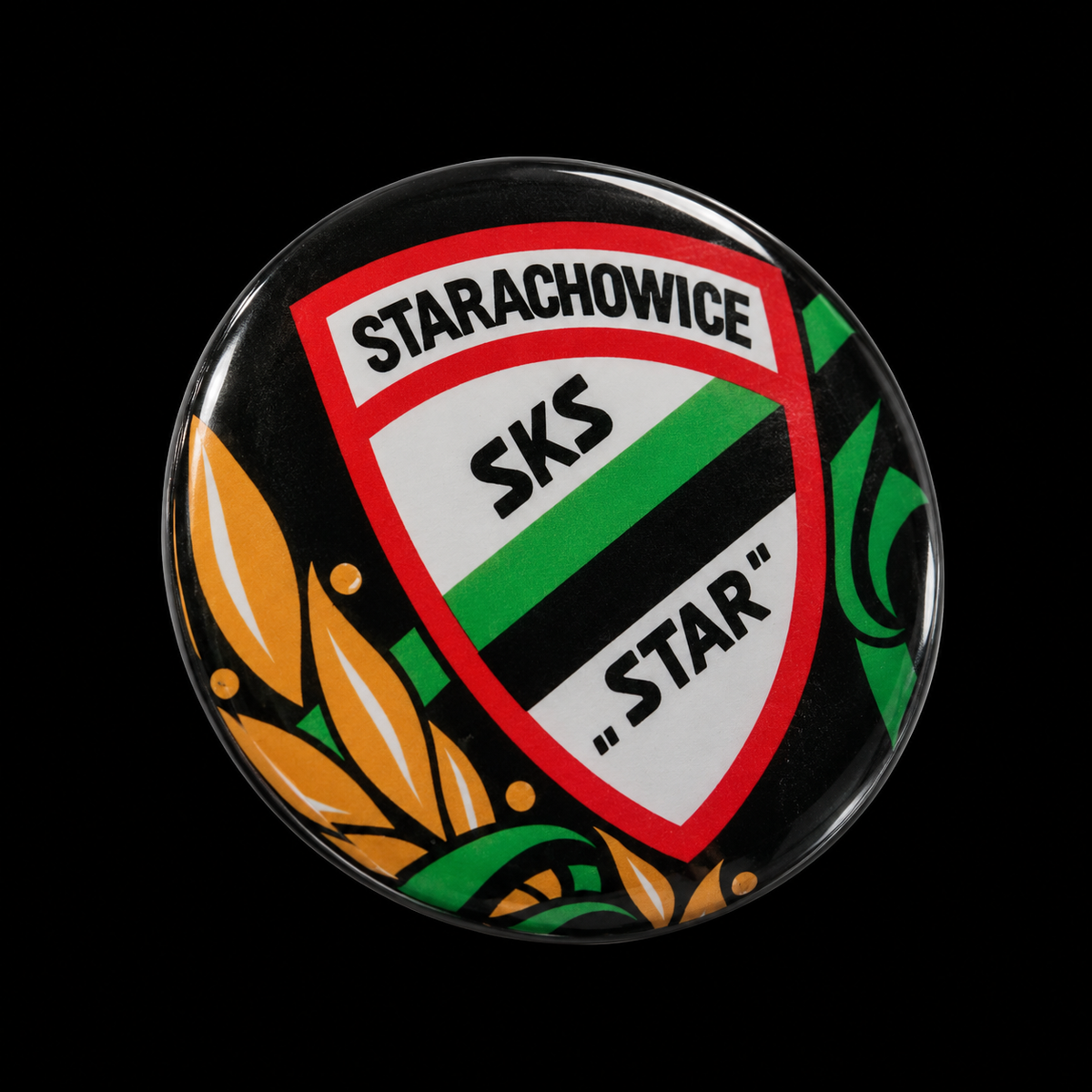 Magnes - herb szklany wypukły